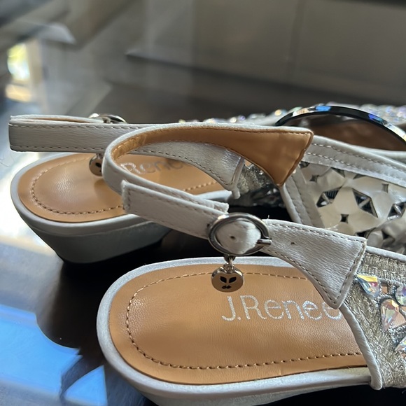 J. Renee
Hasini Satin Rhinestone Slingback Pumps - Picture 11 of 14